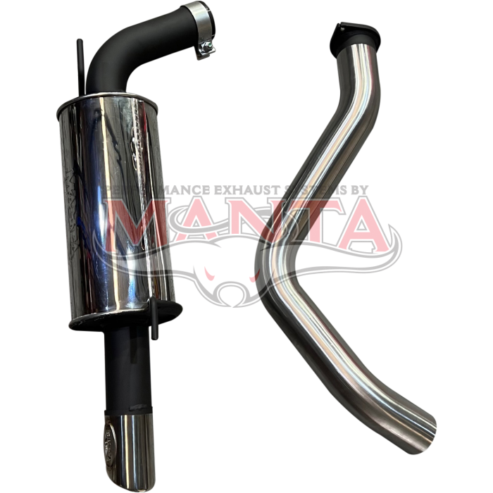 Manta LandCruiser UZJ/VDJ200 3in Rear Muffler (Including Single 3 1/4 in SS Tip) Muffler SSMBM565MF