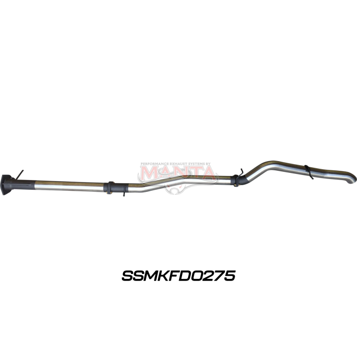 Manta Next Gen T6.2 Ranger V6 3in DPF Back Without Mufflers, Exhaust System SSMKFD0275