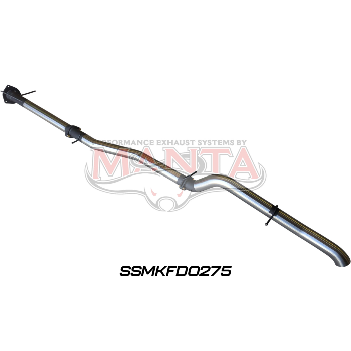 Manta Next Gen T6.2 Ranger V6 3in DPF Back Without Mufflers, Exhaust System SSMKFD0275