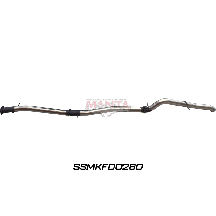 Manta Next Gen T6.2 Ranger 4cyl 2.0 Bi-Turbo 3in DPF Back Exhaust System SSMKFD0280