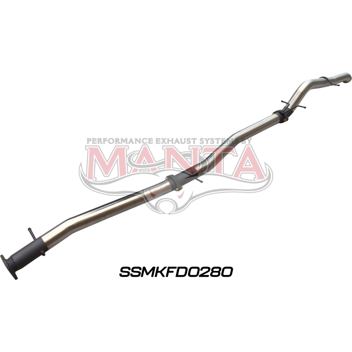 Manta Next Gen T6.2 Ranger 4cyl 2.0 Bi-Turbo 3in DPF Back Exhaust System SSMKFD0280