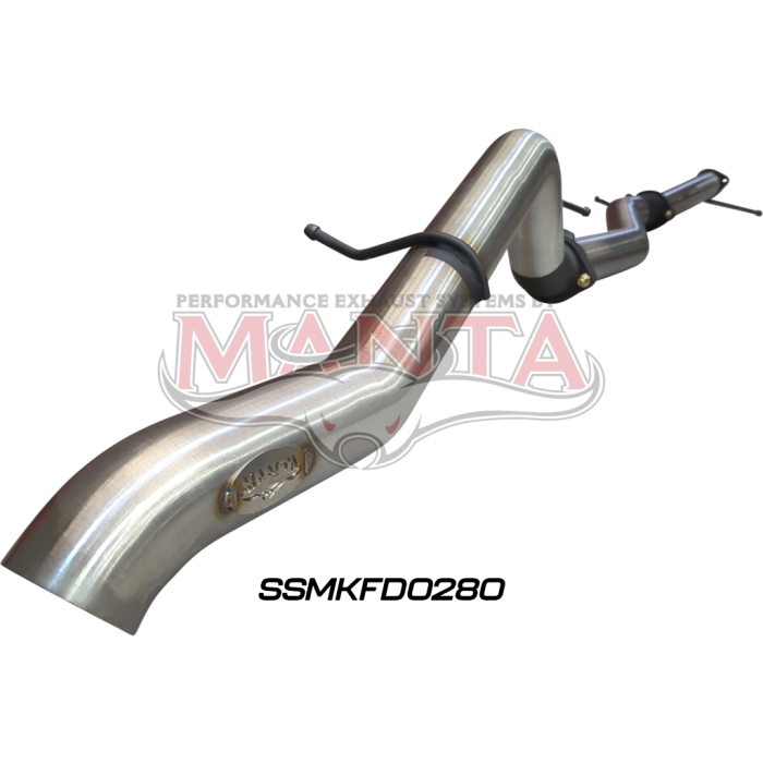Manta Next Gen T6.2 Ranger 4cyl 2.0 Bi-Turbo 3in DPF Back Exhaust System SSMKFD0280