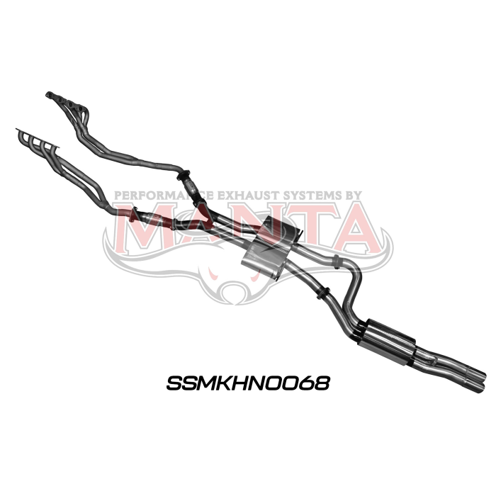 Manta VP VR VS Sedan 5L V8 IRS 3in Dual With Extractors Exhaust System SSMKHN0068