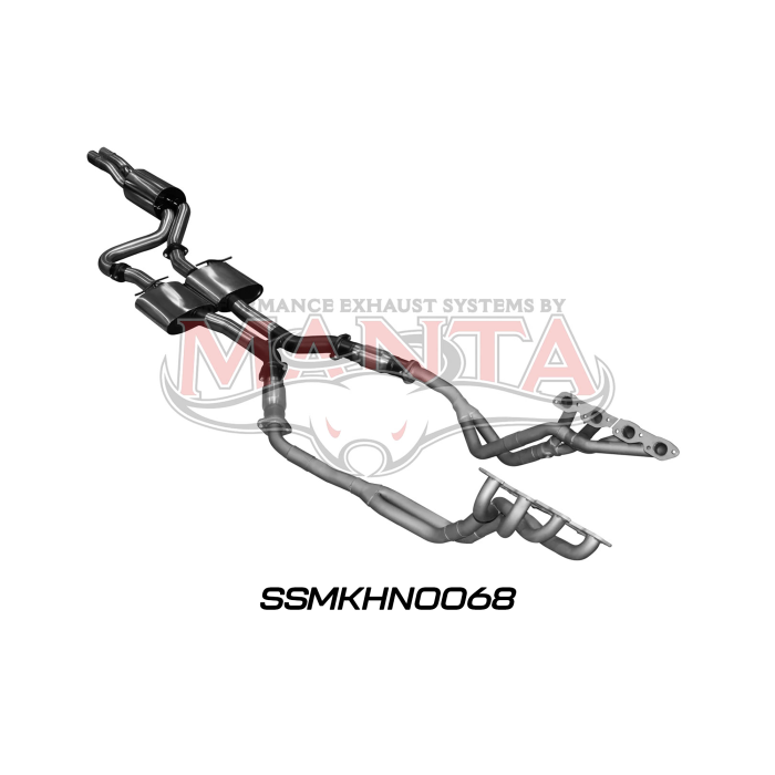 Manta VP VR VS Sedan 5L V8 IRS 3in Dual With Extractors Exhaust System SSMKHN0068