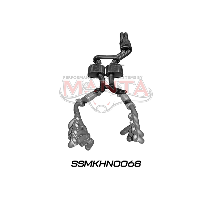 Manta VP VR VS Sedan 5L V8 IRS 3in Dual With Extractors Exhaust System SSMKHN0068