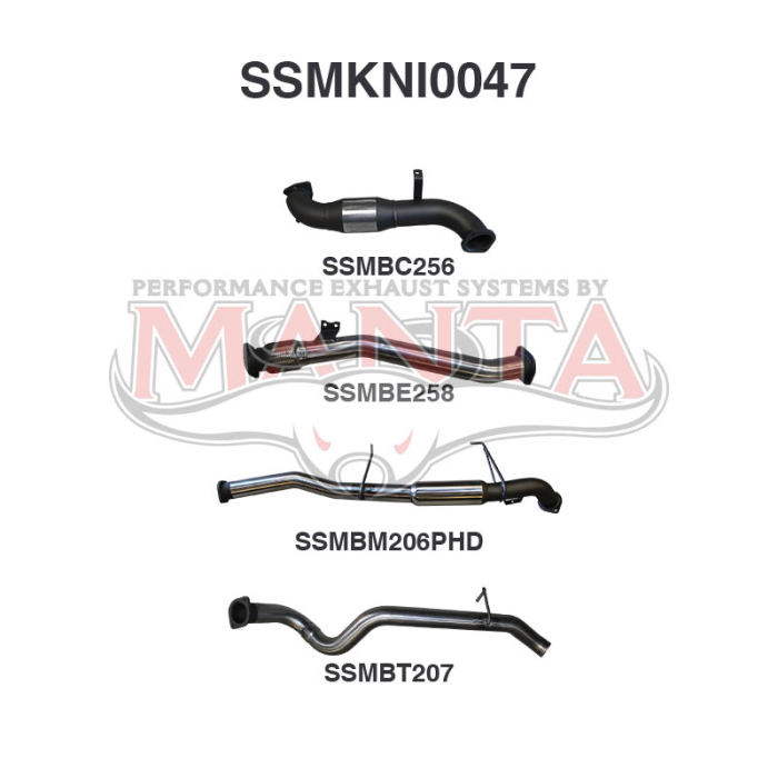 Manta Patrol GU 3.0 CR Wagon With Cat CEN Hotdog Exhaust System SSMKNI0047