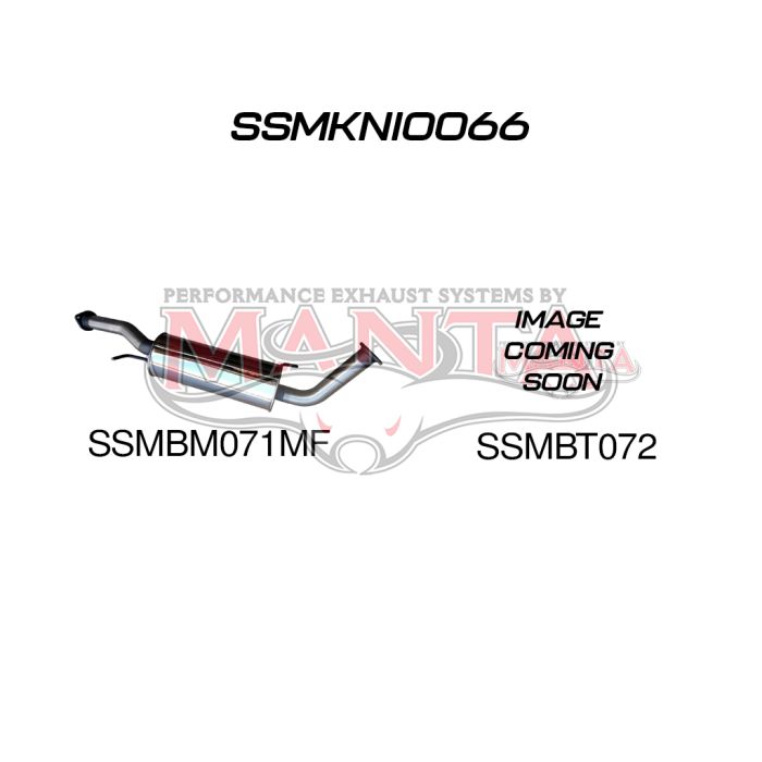 Manta Patrol GU 4.2L 2.5in System off E - Pipe Exhaust System SSMKNI0066