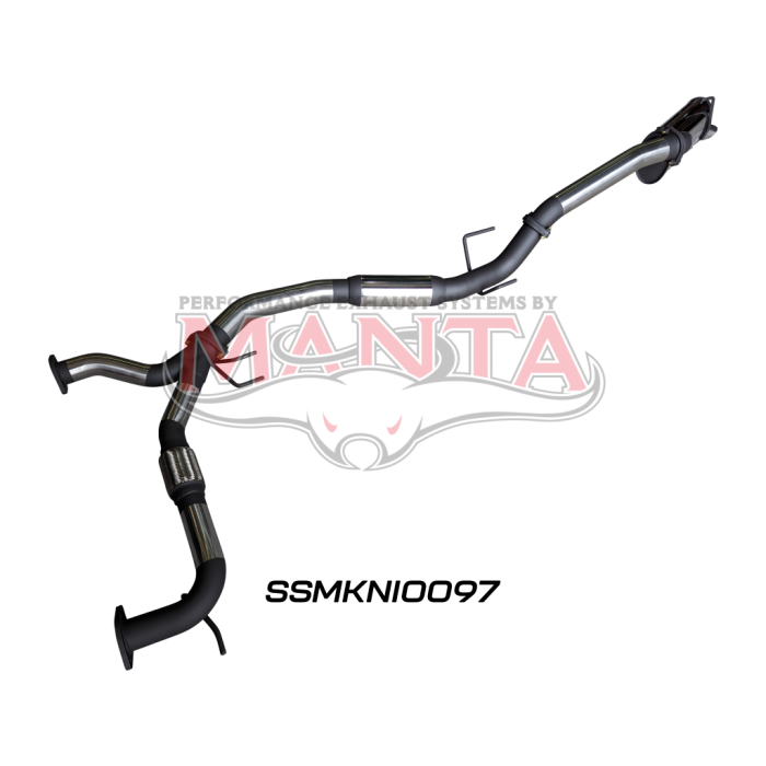 Manta Patrol Y62 V8 5.6L Wagon 3in Catback With Hotdog/Muffler Exhaust System SSMKNI0097