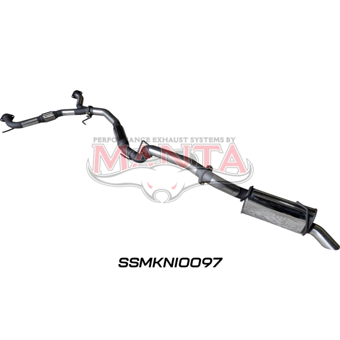 Manta Patrol Y62 V8 5.6L Wagon 3in Catback With Hotdog/Muffler Exhaust System SSMKNI0097
