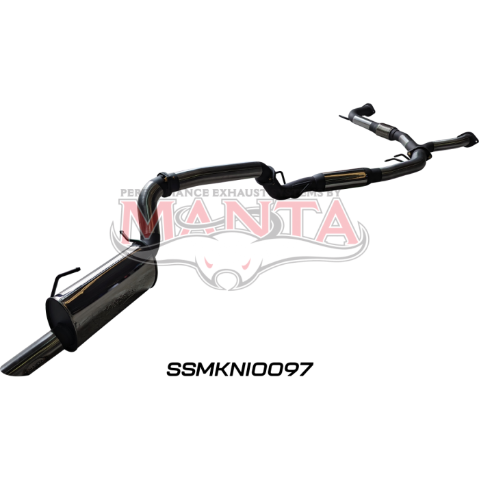 Manta Patrol Y62 V8 5.6L Wagon 3in Catback With Hotdog/Muffler Exhaust System SSMKNI0097