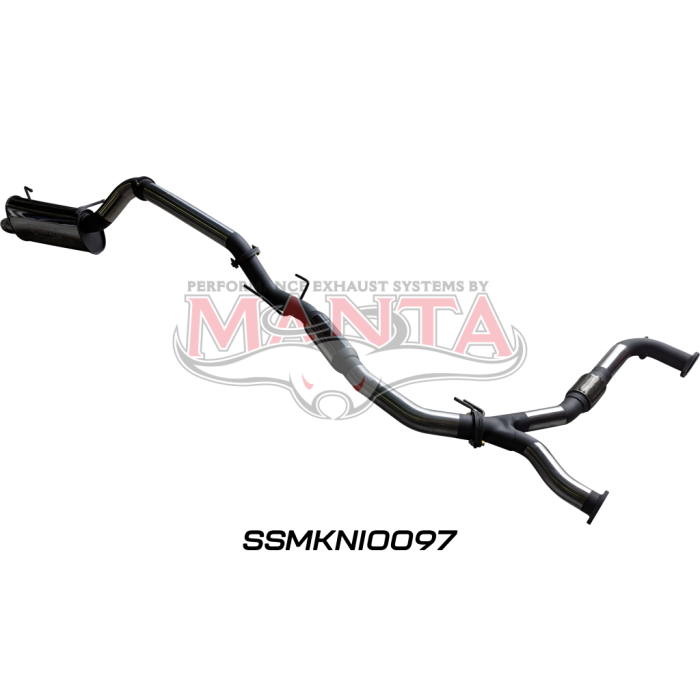 Manta Patrol Y62 V8 5.6L Wagon 3in Catback With Hotdog/Muffler Exhaust System SSMKNI0097