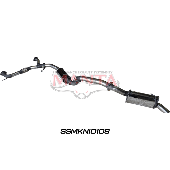 Manta Patrol Y62 V8 5.6L Wagon 3in Catback With Medium Muffler Exhaust System SSMKNI0108