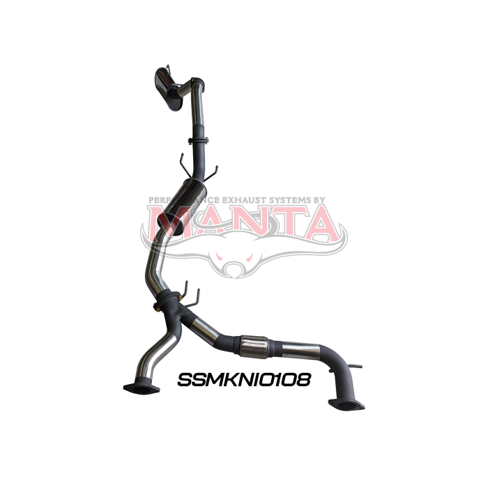 Manta Patrol Y62 V8 5.6L Wagon 3in Catback With Medium Muffler Exhaust System SSMKNI0108