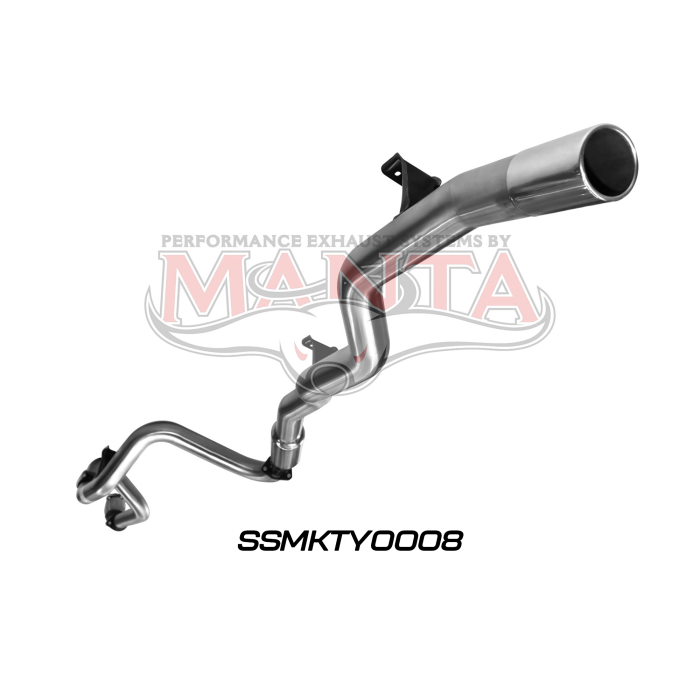 Manta VDJ79 V8 S/Cab Ute 3in NO Cat With Hotdog Exhaust System SSMKTY0008