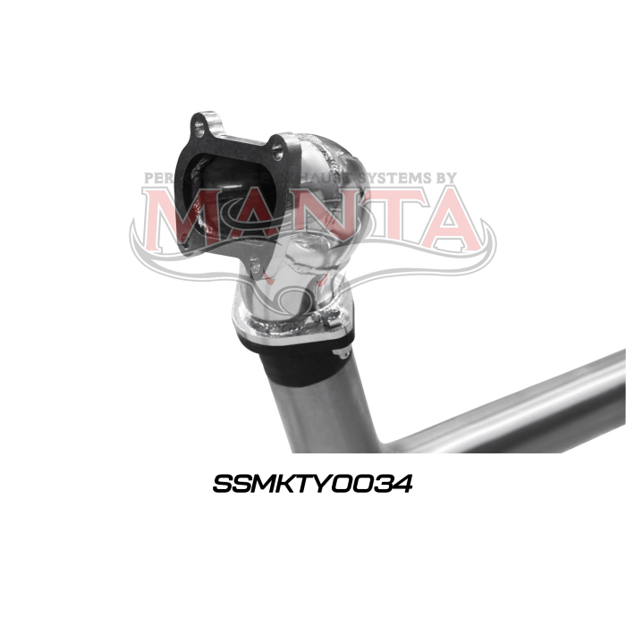 Manta HDJ100 4.2L Td Wagon 3in Centre Muffler & Rear Tail Exhaust System SSMKTY0034