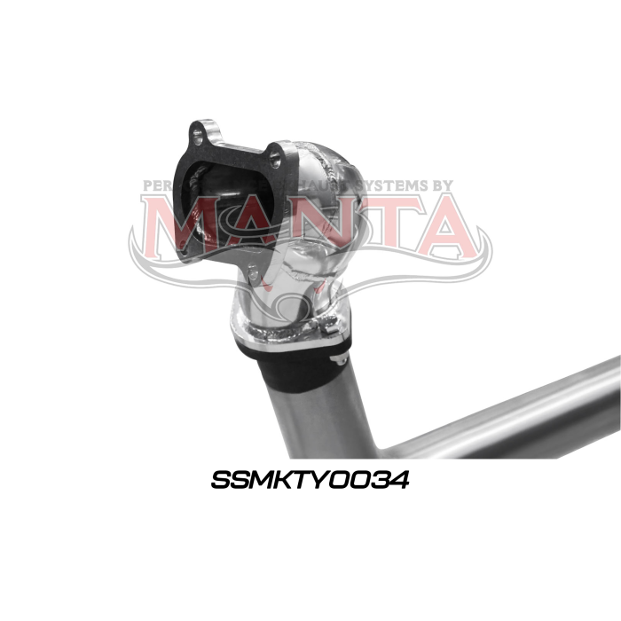 Manta HDJ100 4.2L Td Wagon 3in Centre Muffler & Rear Tail Exhaust System SSMKTY0034