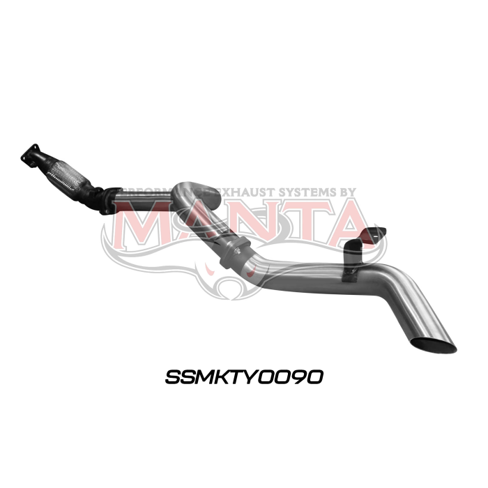Manta VDJ79 V8 S/Cab Ute 3in Without Cat Side Exit Exhaust System SSMKTY0090