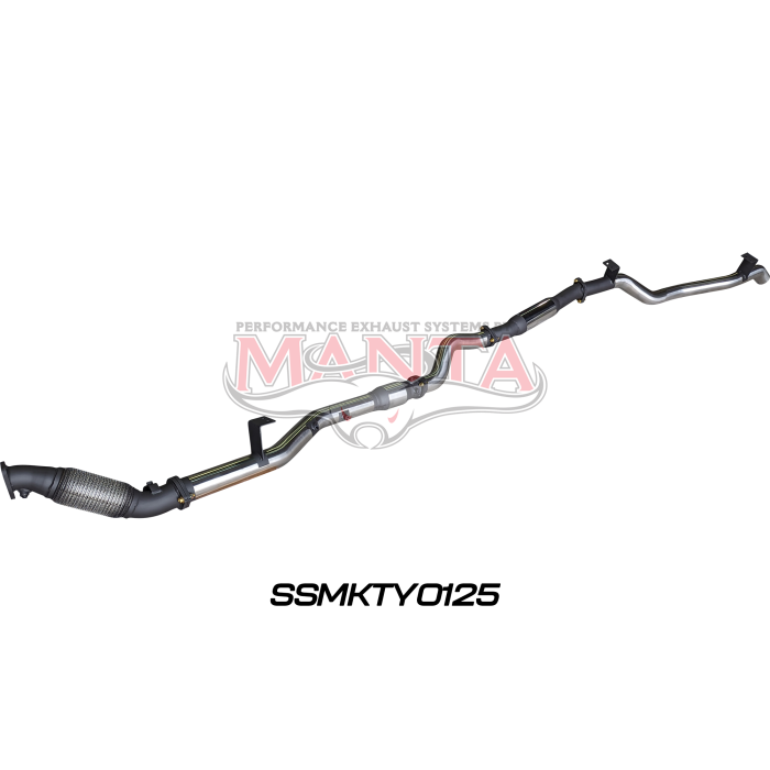 Manta VDJ79 V8 Ute 3in With Cat & Hotdog DPF Exhaust System SSMKTY0125