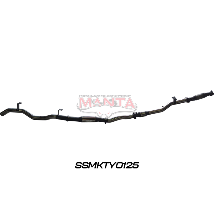 Manta VDJ79 V8 Ute 3in With Cat & Hotdog DPF Exhaust System SSMKTY0125