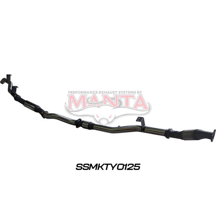 Manta VDJ79 V8 Ute 3in With Cat & Hotdog DPF Exhaust System SSMKTY0125