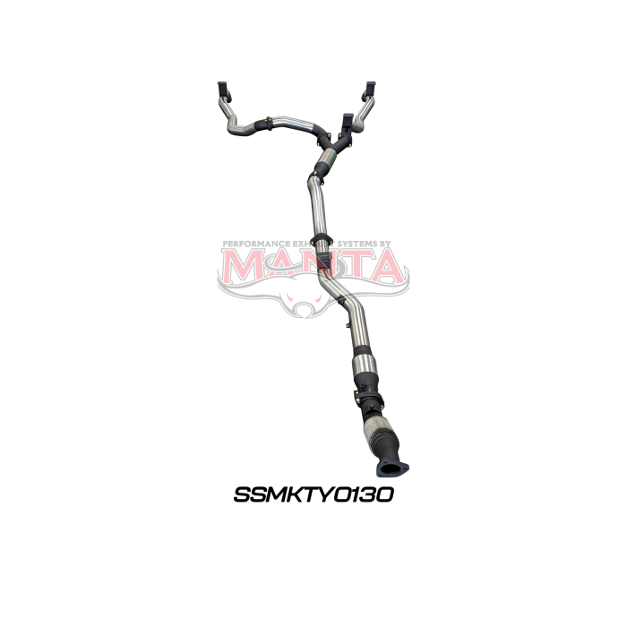 Manta VDJ79 V8 Ute Dual 3in With Cat & Hotdog DPF Exhaust System SSMKTY0130