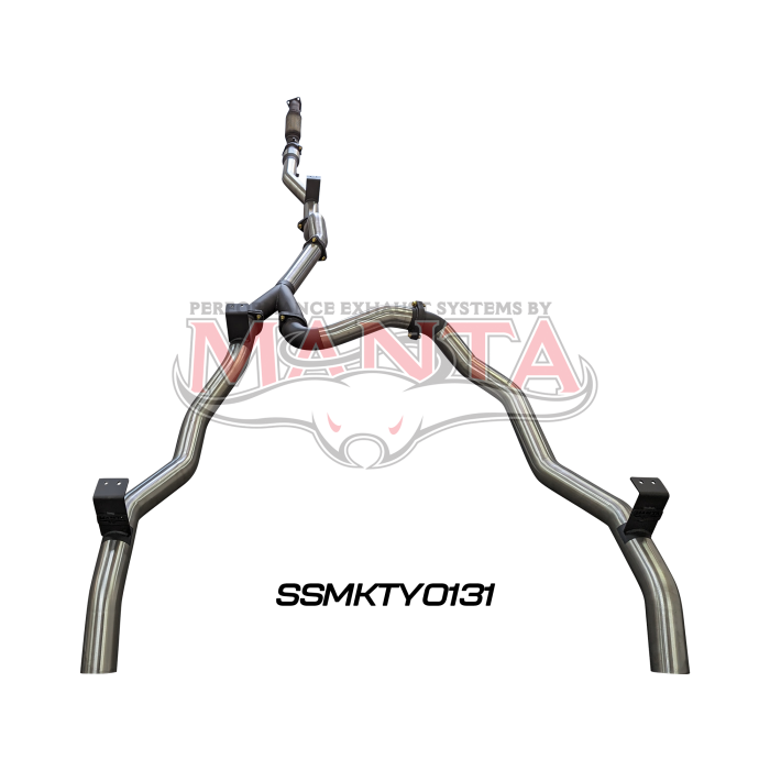 Manta VDJ79 V8 Ute Dual 3in With Cat & WOM DPF Exhaust System SSMKTY0131