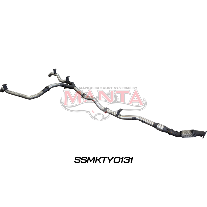 Manta VDJ79 V8 Ute Dual 3in With Cat & WOM DPF Exhaust System SSMKTY0131