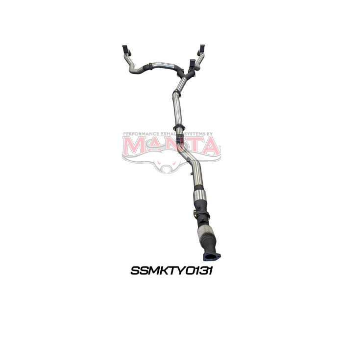 Manta VDJ79 V8 Ute Dual 3in With Cat & WOM DPF Exhaust System SSMKTY0131