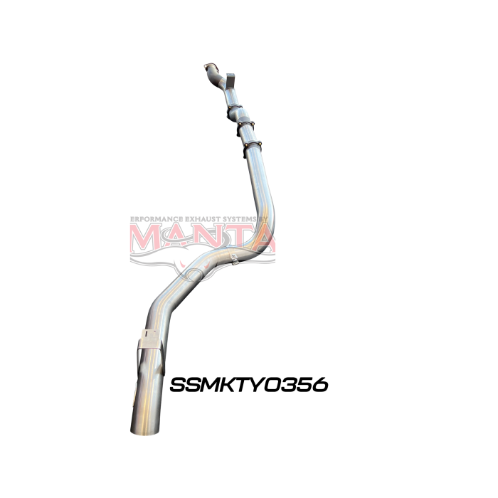 Manta VDJ79 Single & Dual Cab Ute 4in DPF Back for Superior Engineering Coil Conv 300 Ext without Muffler Exhaust System SSMKTY0356