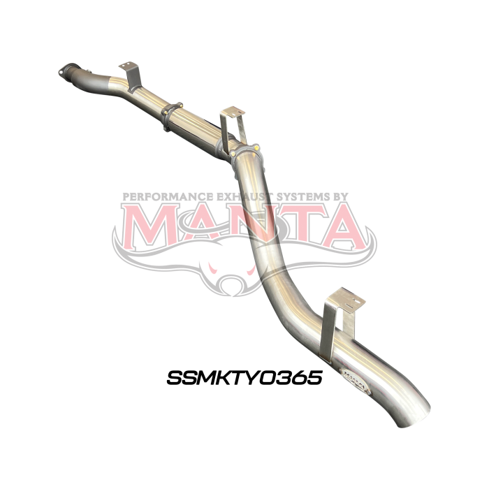 Manta VDJ76 4.5L V8 Wagon 4in DPF Back with Muffler Exhaust System SSMKTY0365