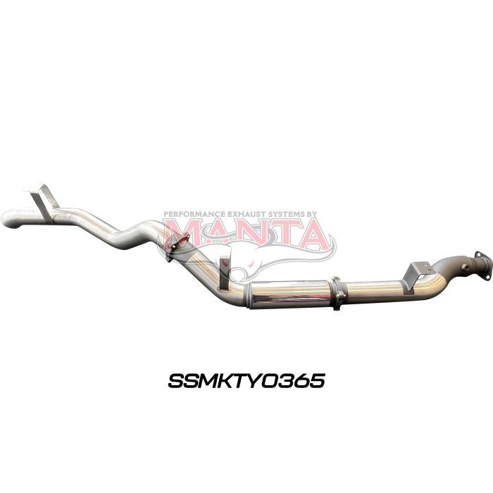 Manta VDJ76 4.5L V8 Wagon 4in DPF Back with Muffler Exhaust System SSMKTY0365