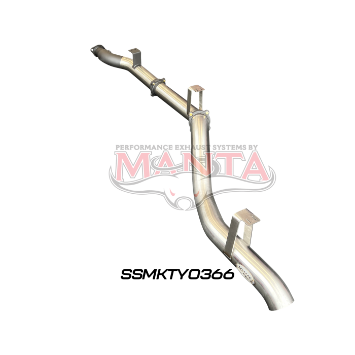 Manta VDJ76 4.5L V8 Wagon 4in DPF Back without Muffler Exhaust System SSMKTY0366