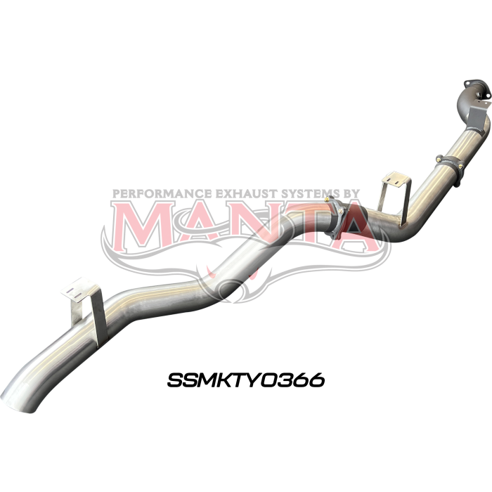 Manta VDJ76 4.5L V8 Wagon 4in DPF Back without Muffler Exhaust System SSMKTY0366