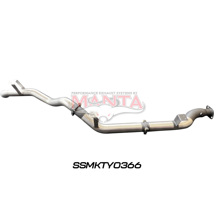 Manta VDJ76 4.5L V8 Wagon 4in DPF Back without Muffler Exhaust System SSMKTY0366