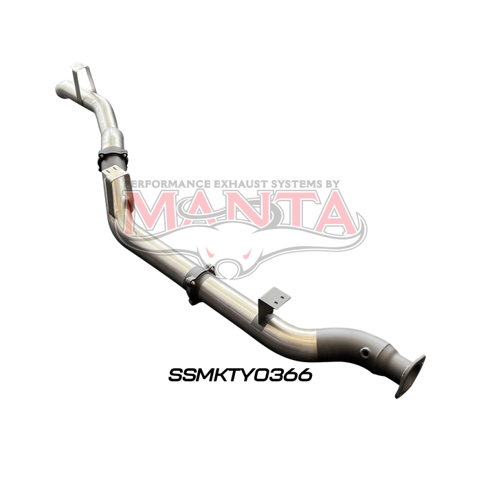 Manta VDJ76 4.5L V8 Wagon 4in DPF Back without Muffler Exhaust System SSMKTY0366
