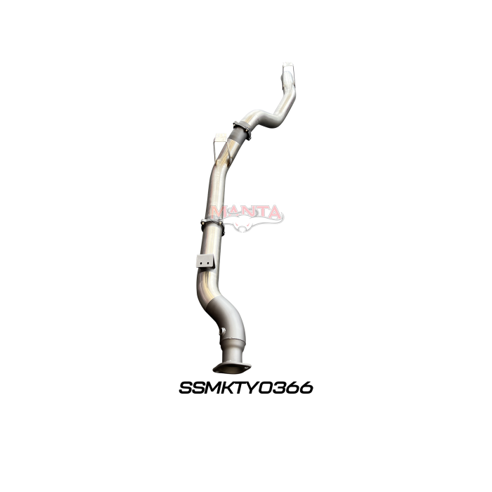 Manta VDJ76 4.5L V8 Wagon 4in DPF Back without Muffler Exhaust System SSMKTY0366