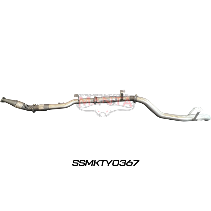 Manta VDJ76 4.5L V8 (DPF) Wagon 4in Turbo Back with Cat & Muffler Exhaust System SSMKTY0367