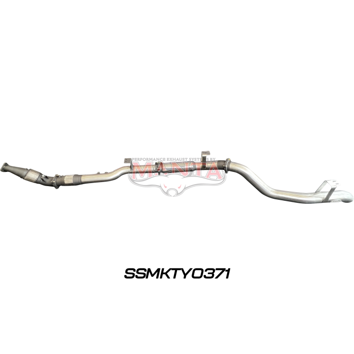 Manta VDJ76 4.5L V8 Wagon (Without DPF), 4in Turbo Back with Cat & Muffler Exhaust System SSMKTY0371