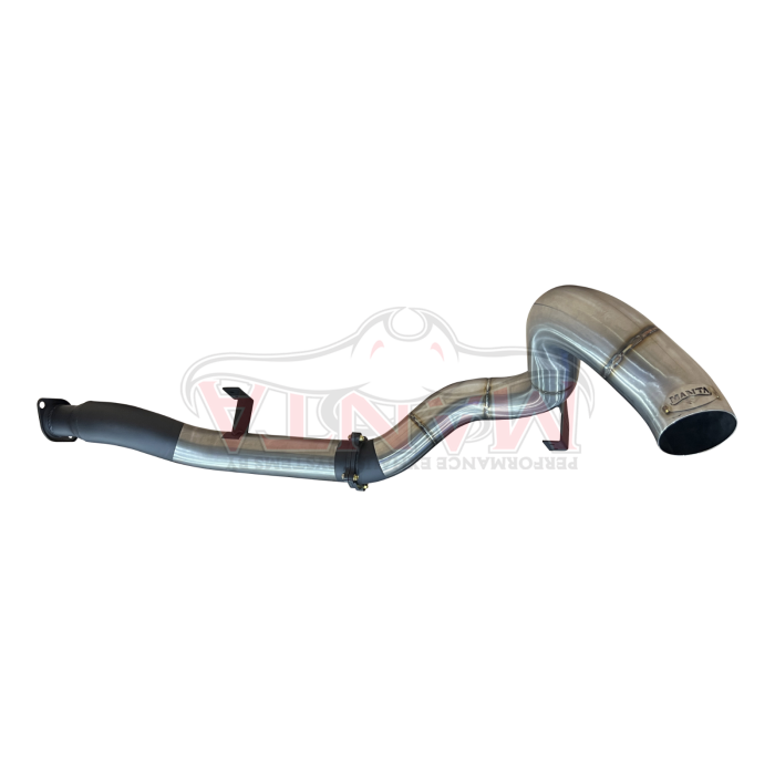 Manta VDJ79 V8 4.5L TD, Ute 2016 To Current, DPF Back, 4in Single Side Exit Without Muffler Exhaust System SSMKTY0382