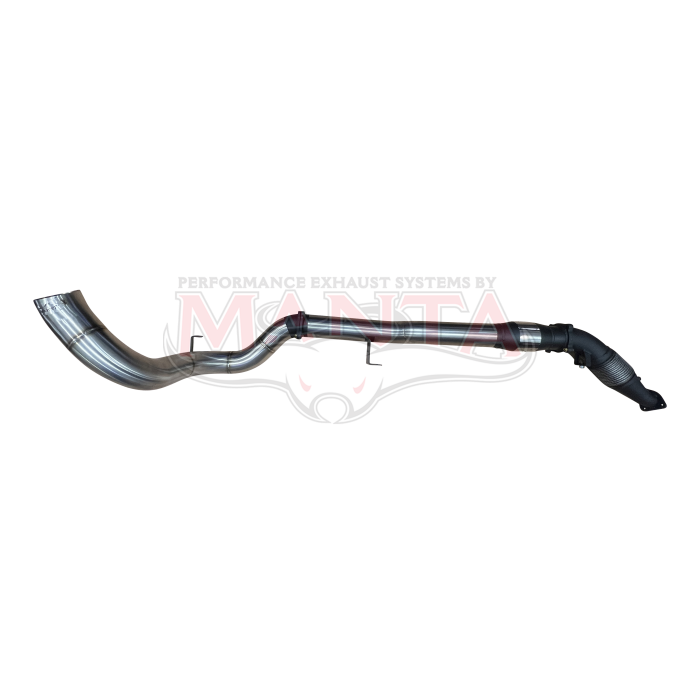 Manta VDJ79 V8 4.5L TD, Dual Cab Ute 2012-2016, (Without DPF), Turbo Back 4in Single Side Exit With Cat & Exhaust System SSMKTY0385