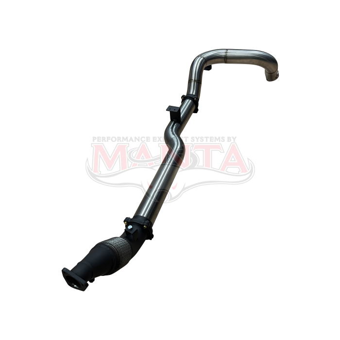Manta VDJ79 V8 4.5L TD, Dual Cab Ute 2012-2016, (Without DPF), Turbo Back 4in Single Side Exit Without Cat Exhaust System SSMKTY0386