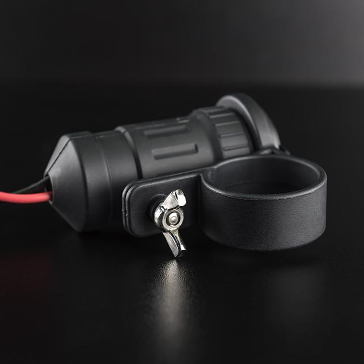 STEDI 12V Cigarette Lighter Socket Handlebar Mount