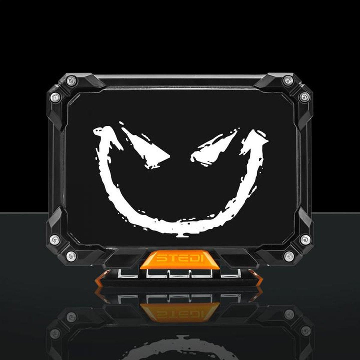 STEDI Quad Pro Black Out Cover Smiley CVRQUADPROSMILEY