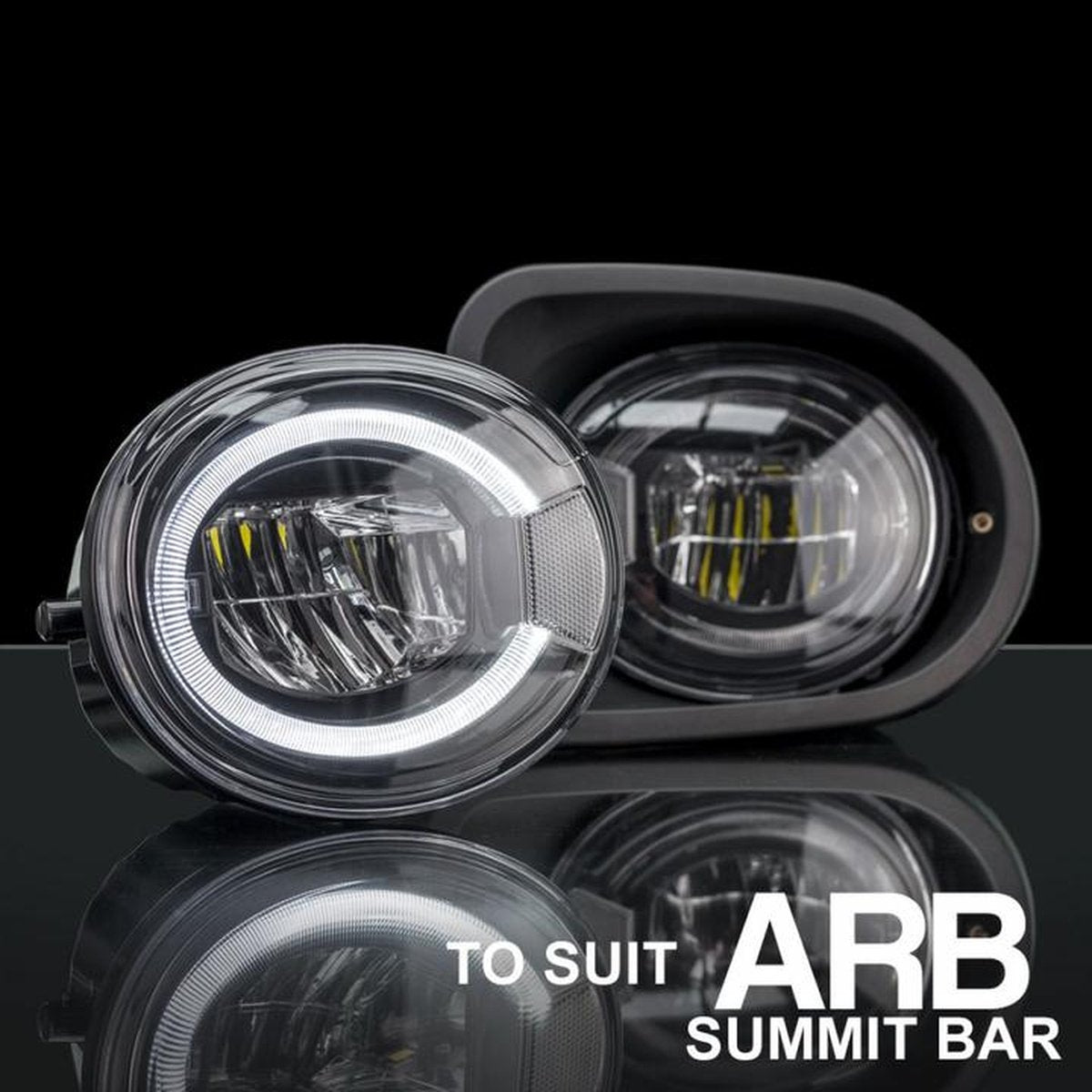 STEDI LED Fog  DRL Upgrade Kit To Suit ARB Summit Bull Bar