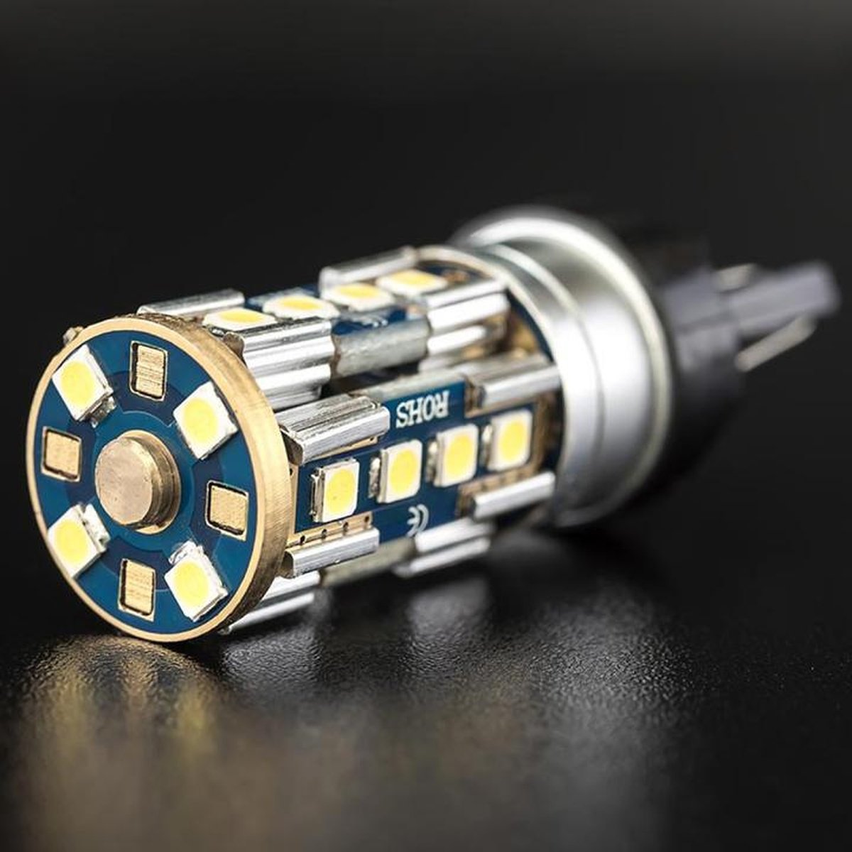 STEDI 2 Pack T20 7443 W215W Wedge LED Light Dual Filament Parker