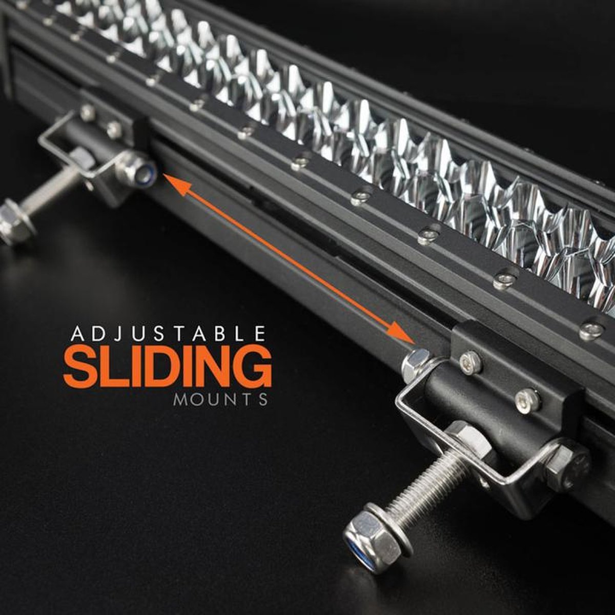STEDI Light Bar Double Row 52 LED  ST4K 28 Inch LEDST4K2852L