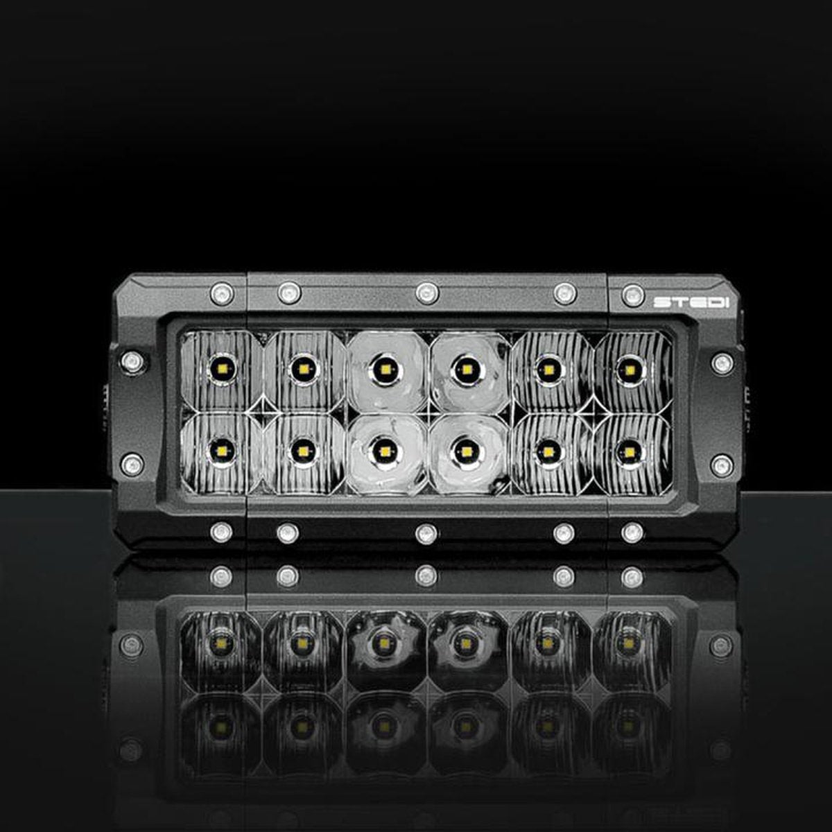STEDI Light Bar Double Row  ST4K LED 8 Inch 12 LED LEDST4K812L
