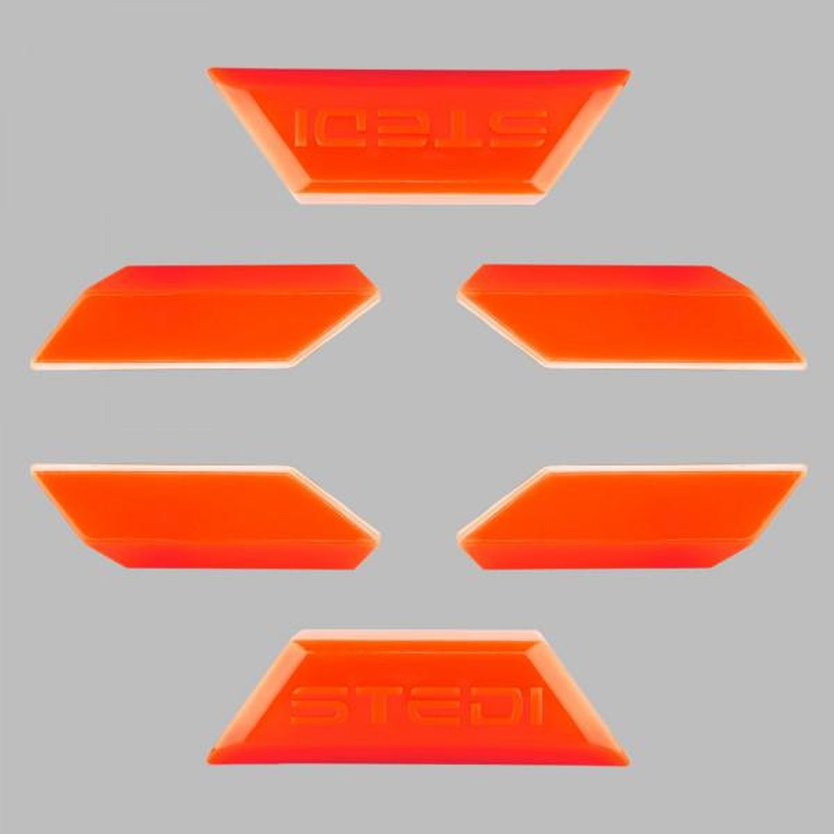 STEDI Quad Pro Optional Coloured Cap Kit Red QUADPROCAPRED
