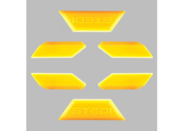 STEDI Quad Pro Optional Coloured Cap Kit Yellow QUADPROCAPYELLOW
