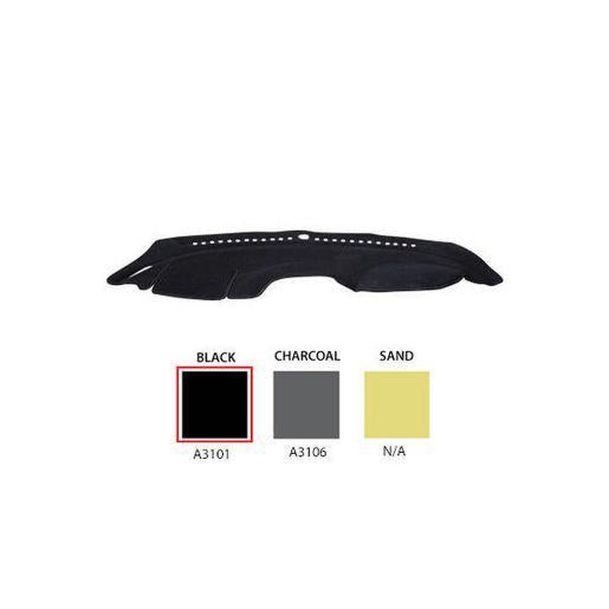 Sunland Dashmat Black fits Kia Cerato YD A3101